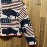 Don’t mess With Texas Dont Mess With Texas Vintage 1980s Cotton Patriotic Buffalo Cardigan Photo 11
