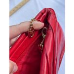 Vintage red faux leather Holiday Fair Inc crossbody bag Photo 4