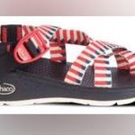 Chacos Chaco Z cloud 2 sandals arch support red white & blue casual hiking women size 7 Photo 1