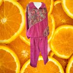 Vintage Susan Christopher California 2 Piece Pink Activewear Set Size Large Photo 1