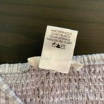 Urban Romantics Gingham Ruched Crop Top Ruffle Sleeves Cottagecore M Peasantcore Photo 3