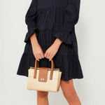 Tuckernuck Pomander Place Black 100% Cotton Poplin Kenzo Mini Dress Size Large Photo 0