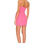Revolve  Pink Strapless Mini Dress Photo 1