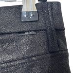 MOTHER The Looker Cracked Shadow Pants Women’s Size 25 Black Wax Stretchy Photo 3