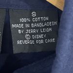 Disney Vtg‎  Mickey Unlimited In Love Couples Small Long Sleeve Embroidered Shirt Photo 7