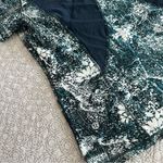 Lululemon Seek The Heat Short Sleeve Workout Shirt White Multi Teal Size 10 Photo 6