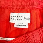Kate Spade  Broom Street Cotton Poplin Tiered Dress Cherry Pepper Red Size Small Photo 8