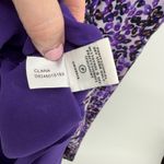 Diane Von Furstenberg  Purple Leopard Clara Midi Dress 10 Maximalist Designer Photo 10