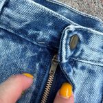 Candie's Vintage 80s Acid Wash High Waist Pleated Pencil Skirt 7/8 Photo 6