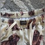 Dachshund Pajama Pants☀️ Brown Size L Photo 3