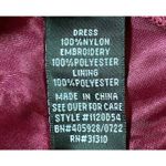 BCX Womens Juniors Embroidered Mini Fit & Flare Magenta Dress 11 Photo 10