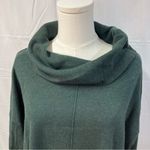 Vila Milano Cowl Neck‎ Tunic oversized sweater hunter green women’s medium Photo 2