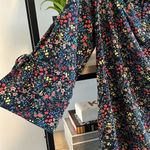 Lucky Brand NWT Romantic Flower Shoulder Knee Length Dress, XL Photo 2