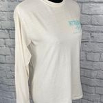 Gildan Pittsburgh Pa Longsleeve Crewneck off white t-shirt women size small Photo 4