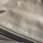 Vintage Tacchini Italian Leather Large Clutch Brown Photo 5