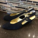 Valerie Stevens Vintage Y2K  black suede Pumps Women’s Size 8‎ heels Photo 1