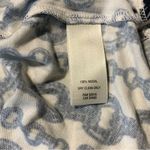 Juicy Couture  Pam Gela Pow Wow Chain Link Print Dress Black White Women’s Medium Photo 5