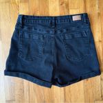 Judy Blue  DRESS ME UP HIGH WAIST BUTTON FLY JEAN SHORTS BLACK SIZE 31 Photo 2