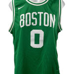Nike  Dri-Fit Boston Celtics Jayson Tatum Green Sleeveless Jersey Tank Top Sz XL Photo 0