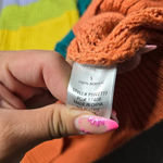 Polagram  Multicolor Button Front Midi Cardigan Photo 5