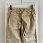 Alex Mill Officer High Rise Straight‎ Leg Pant 2 Khaki Tan Cotton Twill Military Photo 7