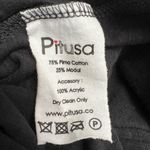 Pitusa Evil Eye Beaded‎ Open Back Black Maxi Dress Size Petite Photo 5