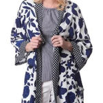 CAbi  Blue and White Floral Kimono 💙🤍 Photo 0