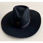 Charlie 1 Horse  Women's Highway Wool Western Fashion Hat Black Ribbon Plain M Photo 0