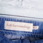 Soft Surroundings ‎ Light Wash Pull-on Jean Shorts Photo 3