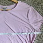 A New Day Pink Faux Wrap Midi Dress Stretch Comfy Casual Pastel Summer XL Photo 4