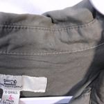 Thread and Supply  Olive Green Lyocell Raw Hem Dress Size XS Photo 5