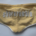 Abercrombie & Fitch Vintage Y2k Shorts Micro booty Sz Small Lounge 00's Low Rise Photo 0