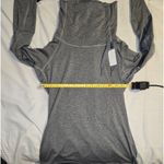 Nike Pro Hyperwarm Funnel Neck Gray Pullover Top Shirt 56323 Women's Medium L Photo 3