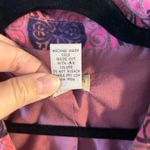 Anthropologie  Pink and Purple Velvet/Beaded Women's Jacket/Blazer, Size 12 Photo 6