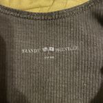 Brandy Melville Ribbed Black Tank Top Photo 1