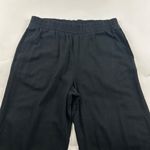 Old Navy Black Linen Blend Wide Leg Lounge Pant L Photo 1