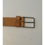 Guess (3540016) Beige/Orange Italian Full Grain Leather Belt Size M Photo 1