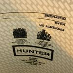 Hunter Black Winter Rain Boots High Shine Waterproof Photo 3