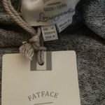 Fat Face Light Grey Super Soft Size 8 Hoodie W/Front Pockets. Photo 3