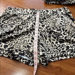 Juicy Couture NWT Ocelot Velour Animal Print Tracksuit Hoodie & Shorts Set Y2K L Photo 12