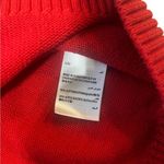 Charter Club  Fair Isle Scottie Dog Sweater Red Crew Neck Womens Large Photo 5