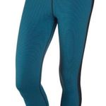 Nike Legend 2.0 Women’s Training Tights Blue And Black Striped Rare Pattern Size Small Photo 0