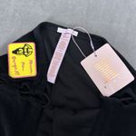 Savage X Fenty 70s Terry Booty Short with Side Tie Booty Shorts Size XL New Black Photo 7