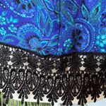 Staring At Stars Urban Outfitters  Spaghetti Strap Halter Tank Embroidered Trim L Photo 3