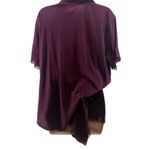 Victoria's Secret  Burgundy Lace Accent Lounge Pajama Set Womens Xlarge Photo 6