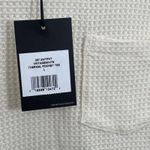 RE/DONE NWT  Long Sleeve Thermal Pocket‎ Tee in Vintage White Size LARGE REDONE Photo 5