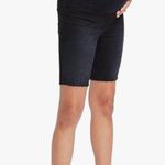 Isabel Maternity by Ingrid & Isabel Over Belly Bermuda Maternity Jean Shorts - Photo 4