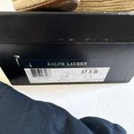 Ralph Lauren Purple Label Erin Espadrille Wedge Platform White Leather 37.5 Size 6.5 Photo 15