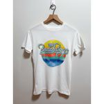 Vintage The Beach Boys White Cotton Graphic Tshirt Women's XS Summer Normcore Photo 1