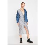 The East Order  Serena Low V-Neck Floral Midi Dress Size X-Small Lightweight Boho Photo 2